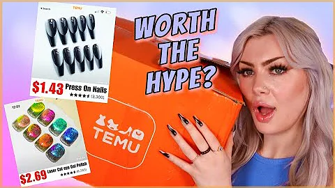 Testing Nail Supplies from Temu (HUGE 70+ ITEMS HA...