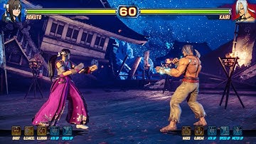 Fighting EX Layer | Hokuto vs Kairi | PC Gameplay