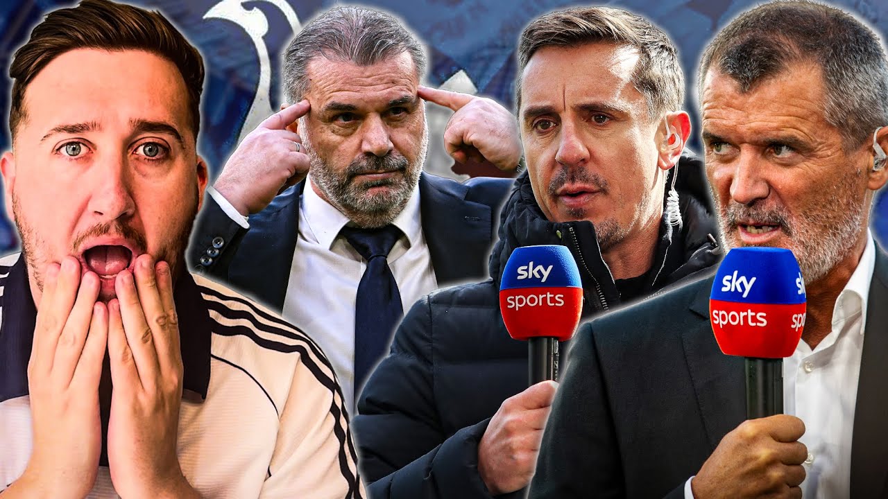 Are Roy Keane & Gary Neville RIGHT about Ange Postecoglou? 🤯 🤔 - YouTube