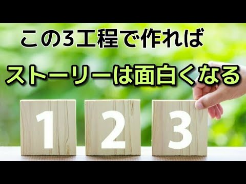 この3工程で作れば面白いストーリーになる！