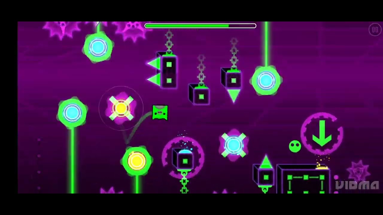 TOE 2 (theory of everything 2) 100% 3 coins geometry dash - YouTube