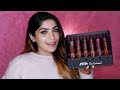 Nykaa So Creme! Creamy Matte Lipstick Review & Swatches | All Shades | #RevieWednesday | Shreya Jain