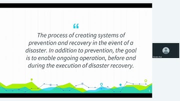 WEBINAR On Disaster Recovery and High availability with Sitecore Managed Cloud