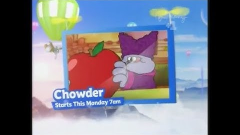 Boomerang UK - Chowder Promo "Start This Monday 7am" (February/March 2012) (REUPLOAD)