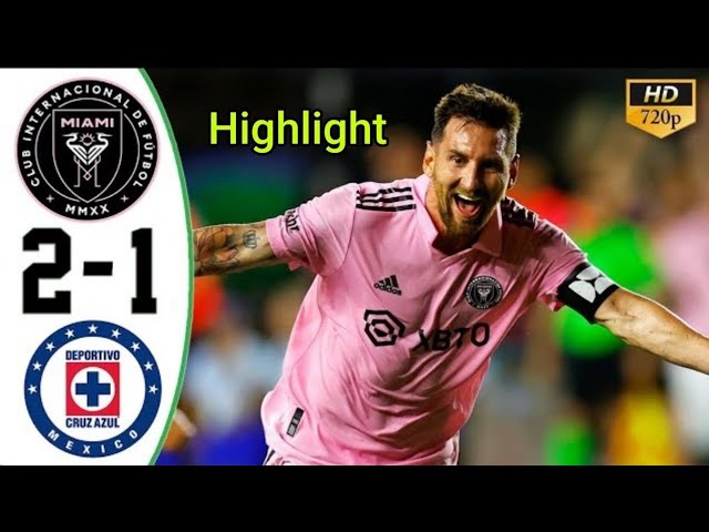 Inter Miami vs. Cruz Azul final score, highlights: Messi magic carries MLS  side to victory in debut