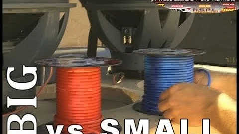 Car Audio Speaker Wire: Big VS Small - 8 Gauge To 10 AWG w/ ACT's SPL Stereo Termlab Bass Comparison