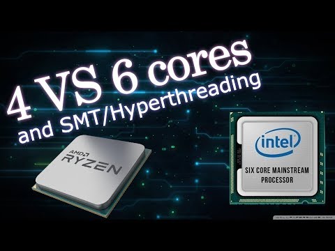 4 cores vs 6 cores for gaming! Does hyperthreading matter?