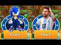 BOSCAGE MAZE SONIC SONIC PRIME vs MESSI RUNNER vs 
