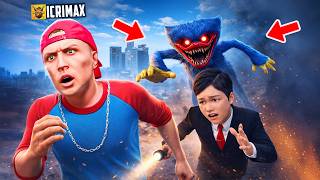 HUGGY WUGGY GREIFT ICRIMAX und KLEINEN BRUDER AN in GTA 5...