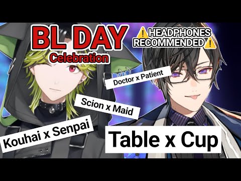 [Eng Sub] Akira and Hajiki Celebrates BL Day! (HEADPHONES RECOMMENDED)