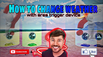 HOW TO CHANGE WEATHER WITH AREA TRIGGER DEVICE|| RISHIxLIVE YT || PUBG MOBILE || #wowpakistanseries 