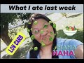 Getting Healthy - What I Eat in a week!