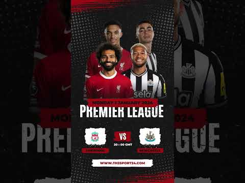 Liverpool v Newcastle United | 1 janvier 2024 #LFC #premierleague