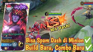 SELENA MIDLANE IS REALL! COMBO BARU, GAYA GAMEPLAY BARU! BUILD SELENA TERBARU - MLBB