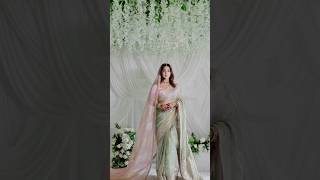 Celebrity Hina khan in beautiful pastel color saree by@ManishMalhotraWorld#wedding#hinakhan#manishmalhotra Profile