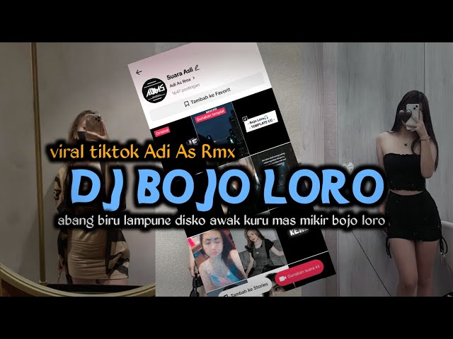 DJ BOJO LORO || TELUNGDINO MULEH RONO TELUNGDINO BALI NENG KENE class=