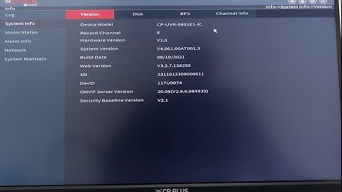 CP-UVR-0801E1-IC & CP-UVR-0401E1-IC Password Reset through hard reset points.