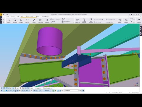 Simple Portal Frames | Tekla Structures