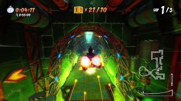 Crash Team Racing Nitro-Fueled - N. Gin Labs ( platinum relic )