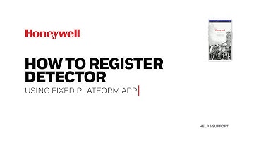 How to Register Detector | Using Fixed Platform App
