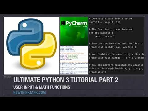 User Input & Math Functions in Python by CodingXpertz - YouTube