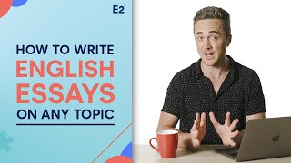 ⁣English Essay: How to Write about ANY Essay Topic