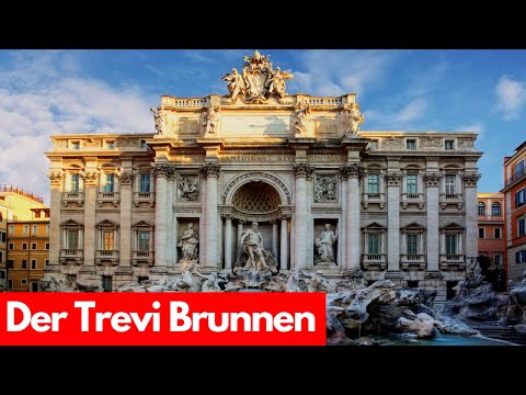 Video: Besuch des Trevi-Brunnens in Rom, Italien