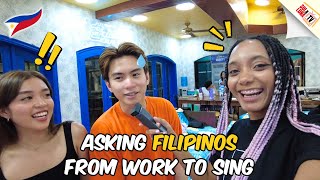 CAN ALL FILIPINOS SING? Ambush Interview - Philippines | Sol&LunaTV
