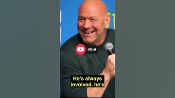 Joe Rogan Podcast joe rogan on leaving the ufc for dana white #shorts #joerogan