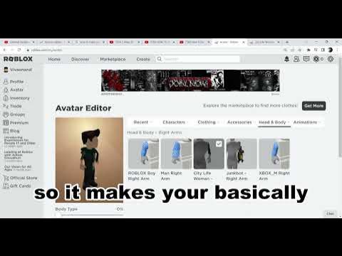 Roblox: How to make your avatar small - Turn yoar avatar smallest roblox 