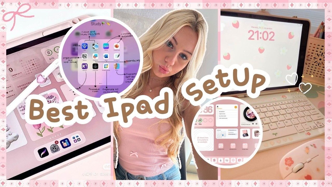 ROMATICIZE school ♡ iPad Makeover ♡ Aesthetic & productive | MaVie Noelle