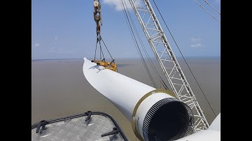 ĐIỆN GIÓ HÒA BÌNH 1 - LẮP DỰNG WIND TURBINE HOÀNH TRÁNG NHẤT BẠC LIÊU