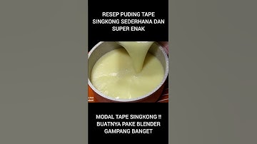 Thumbnail of Resep Puding Tape Singkong