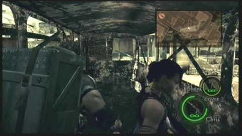 Play through and Review "Resident Evil 5": Chapter 1-1 Civilian Checkpoint Part Four