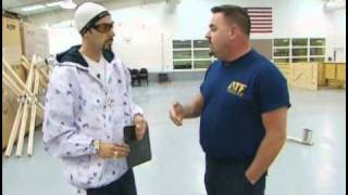 Ali G meets police dogs in training