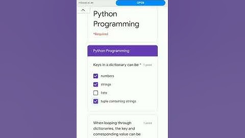 National level quiz on python programming. |Free E-certificate |online quiz 2020