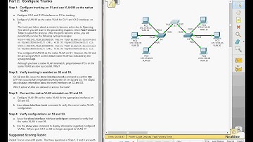 CCNA 2 Packet Tracer Activity 3.2.2.4 solution