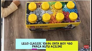 Lego Classic 10696 Orta Boy 480 Parça Kutu Açılımı