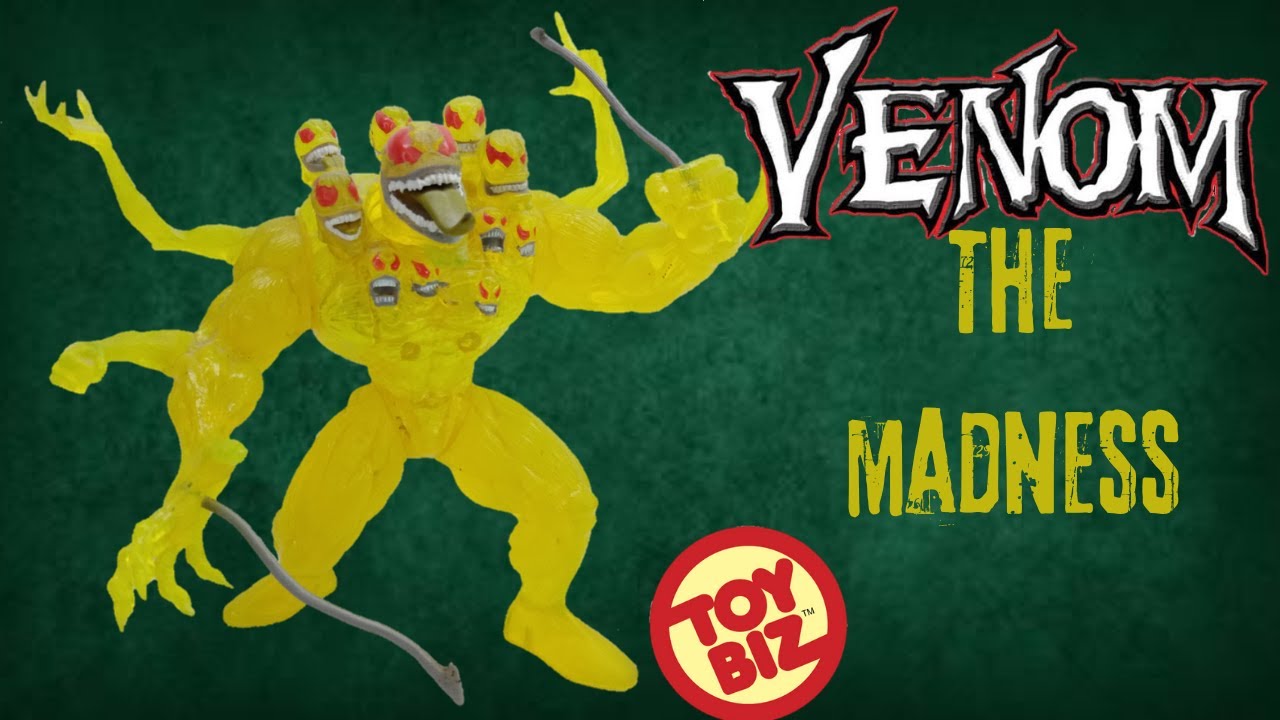 Venom the Madness, Toy Biz Retro Review, translucent yellow