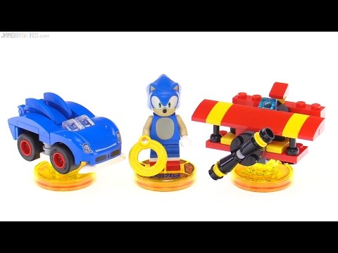 LEGO Dimensions Sonic the Hedgehog Level Pack toys review!