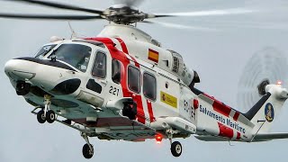 Salvamento Marítimo Helimer 221 AW139 EC-NEH SAR helicopter - Barcelona heliport