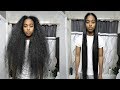 Curly to Straight Hair Tutorial | Gio's Wave