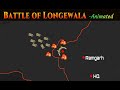 Battle of longewala 1971  animated