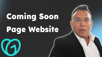 How to Add a Coming Soon Page in Godaddy Website 2025