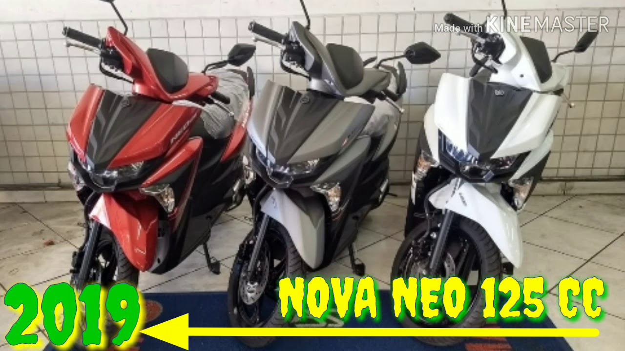 NOVA NEO 125cc MODELO 2019, CONFIRAM.. YouTube