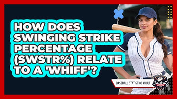 How Does Swinging Strike Percentage (SwStr%) Relate To A 