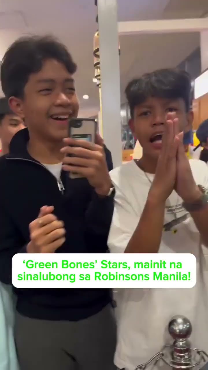 'Green Bones' nina Dennis Trillo at Ruru Madrid, dinagsa sa sinehan! #shorts