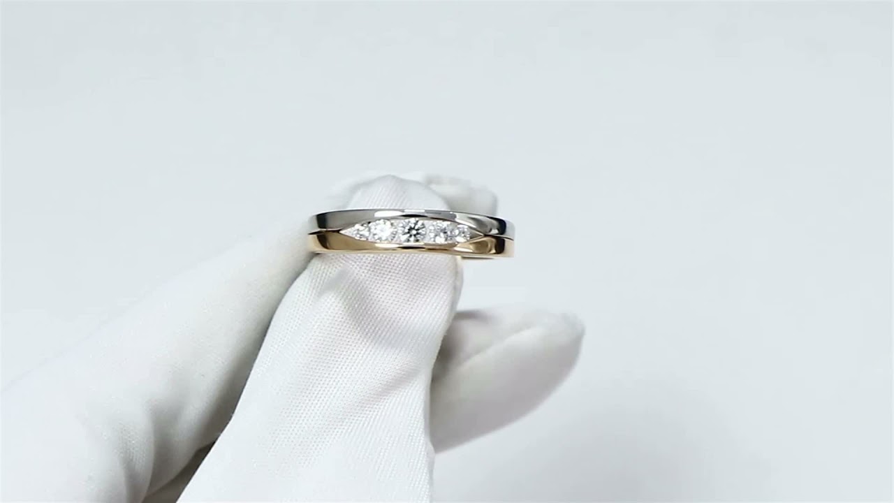 Золотое кольцо AQUAMARINE с фианитом и Swarovski 66018