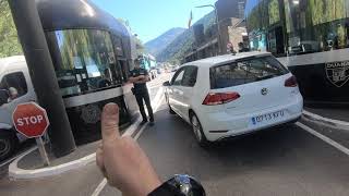 Cómo pasar FRONTERA ANDORRA en Moto BMW R12 de 1935...85 años. Un adelanto del viaje 2 mares