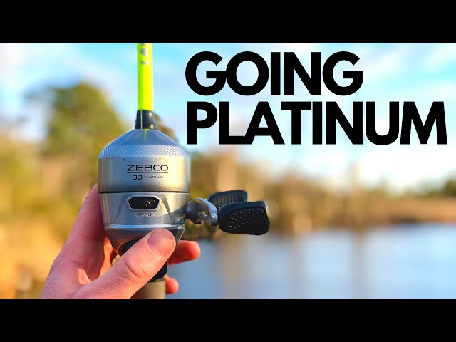 ZEBCO 33 PLATINUM: Budget Reel for that BIG-time fishing 